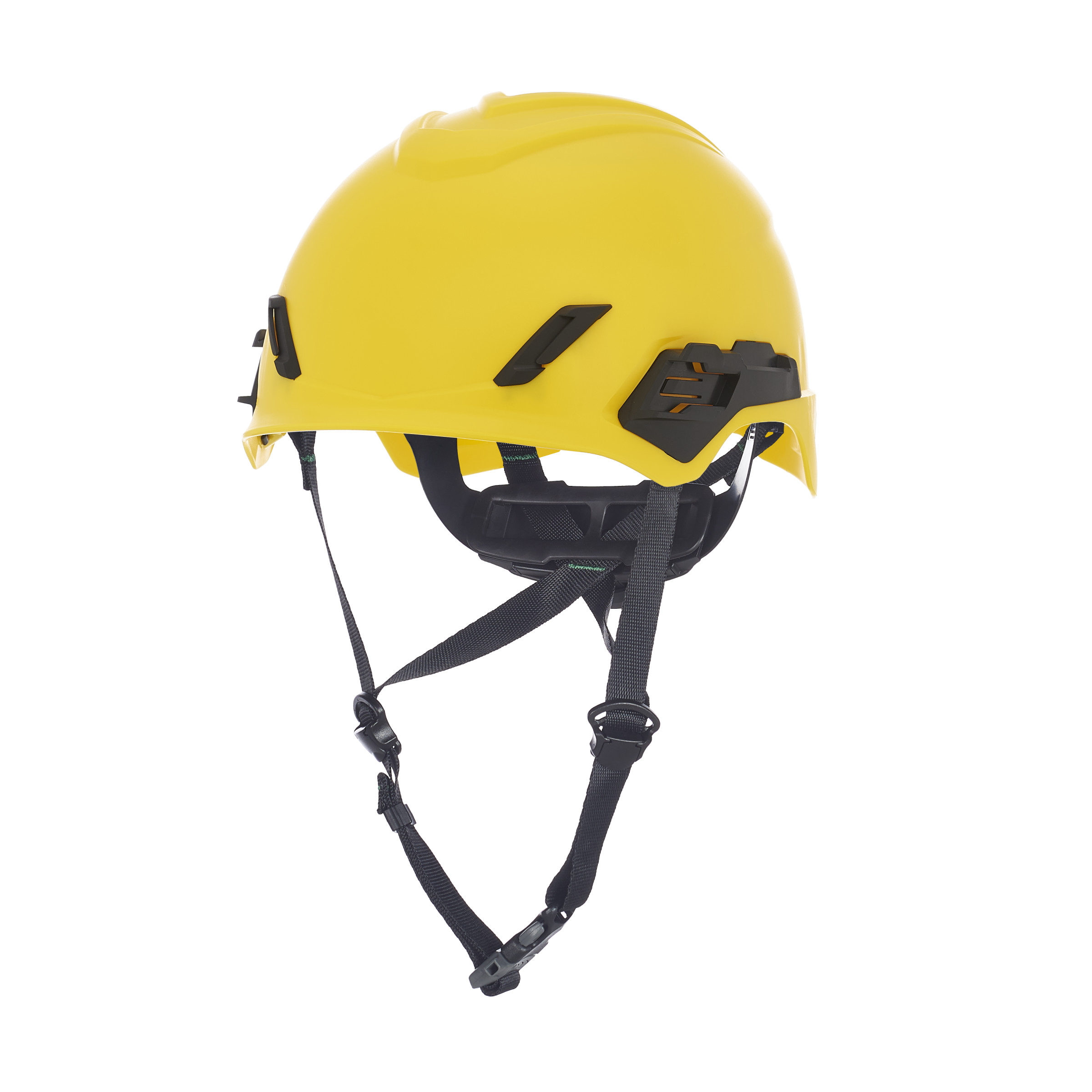 V-Gard® H1 Pro Safety Helmet, Novent, Yellow, Fas-Trac® III H1, No Reflective Stripes, ANSI, Meets EN 12492 (Energy Impact, Penetration, and Retention)